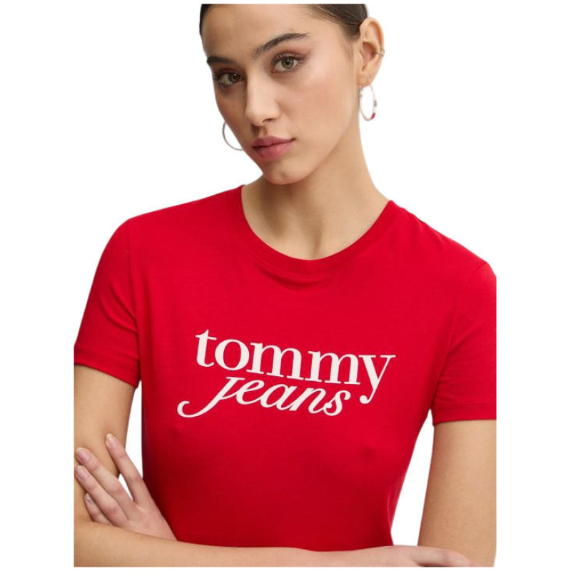 TOMMY JEANS Slim essential logo tee ext